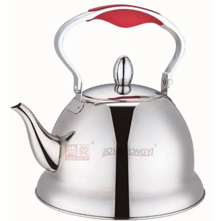 Nešvilpantis nerūdijančio plieno arbatos virdulys